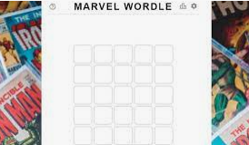 Marvel Wordle